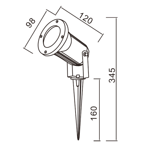 Garden lights outdoor IP65 landscape lamps GU10 1.jpg