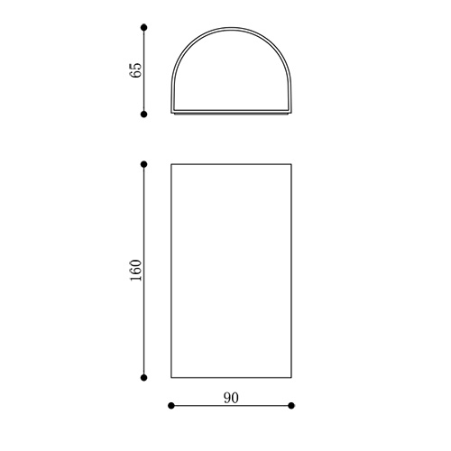 LED outdoor wall lighting up down lamps 1.jpg