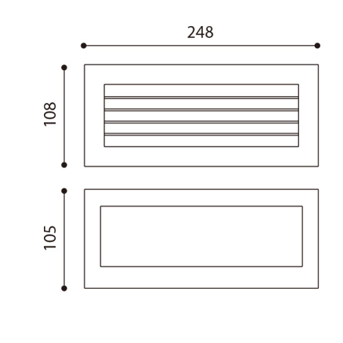 Outdoor wall lamp fixture Bulkhead lights 1.jpg