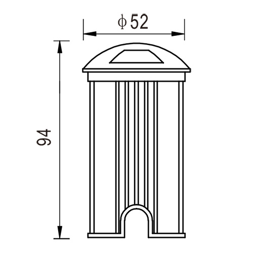 Led Stainless steel Inground lighting 1 window Dia 42526272-2.jpg